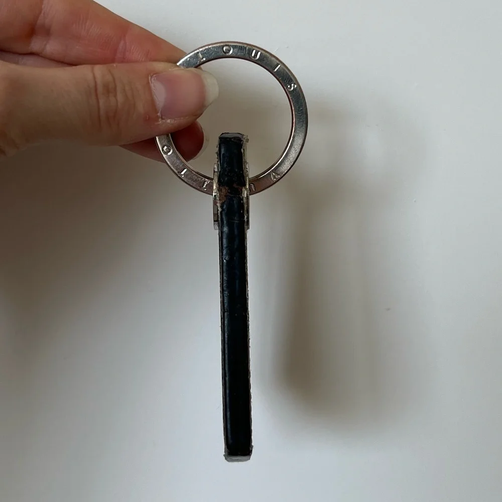 💎 Rare Louis Vuitton KeyHolder Chapman Brothers Keychain Limited Ed Black White